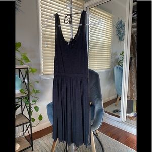 Arbor dark gray skater dress